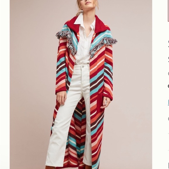 Anthropologie Sunset Striped Cardigan S - Picture 2 of 12